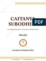 Caitanya Subodhini Gauranga Darshan Das All Overview Charts Unlocked