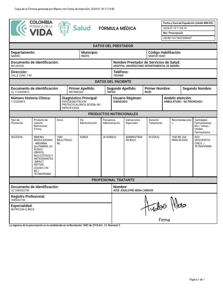 Fórmula Médica | PDF | Programas sociales | Servicios públicos
