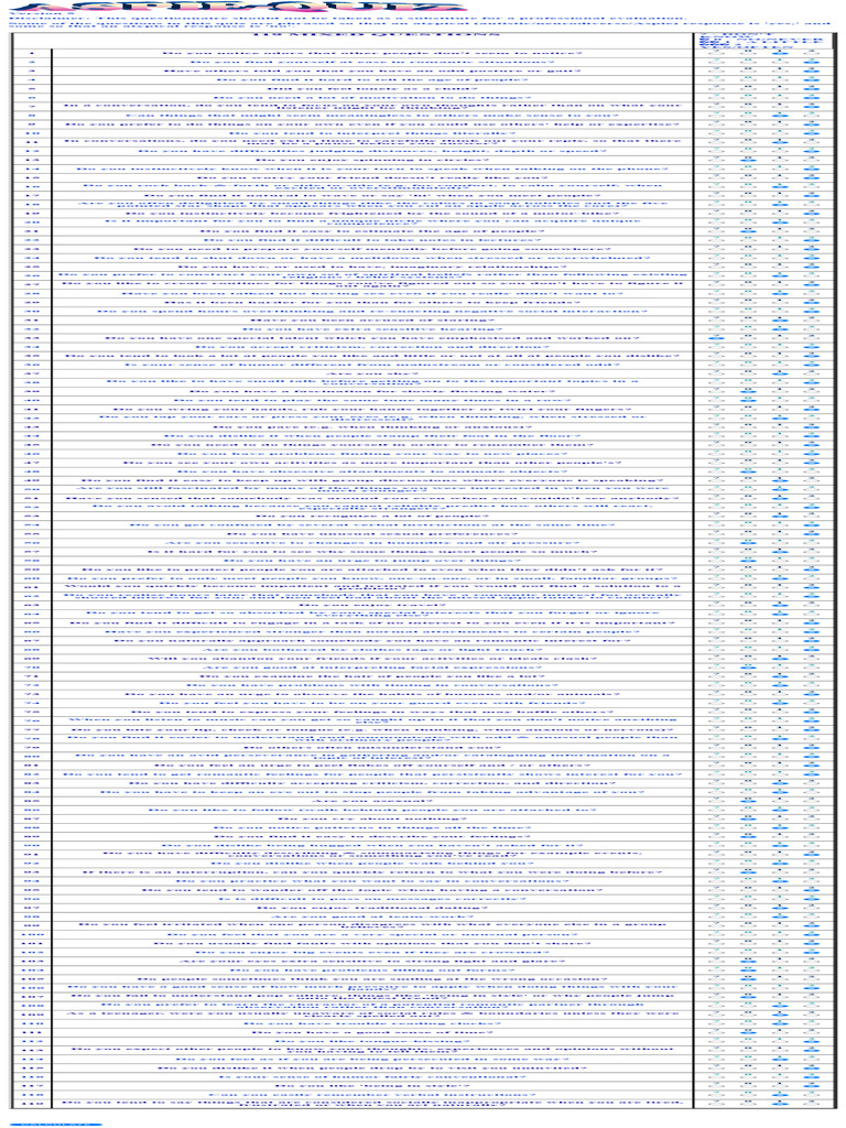 Aspie quiz pdf asperger syndrome thought