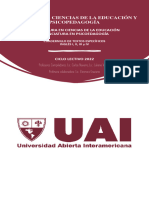 Cuadernillo de Textos Específicos - Cs de La Educación y Psicopedagogía - 2022 V2