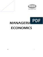 Managerial Economics