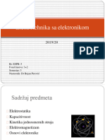 Elektrostatika Predavanje 1