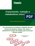 Nutricao, Crescimento e Metabolismo Microbiano