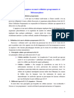 Apoptose Ou Mort Cellulaire Programmée 2021-2022