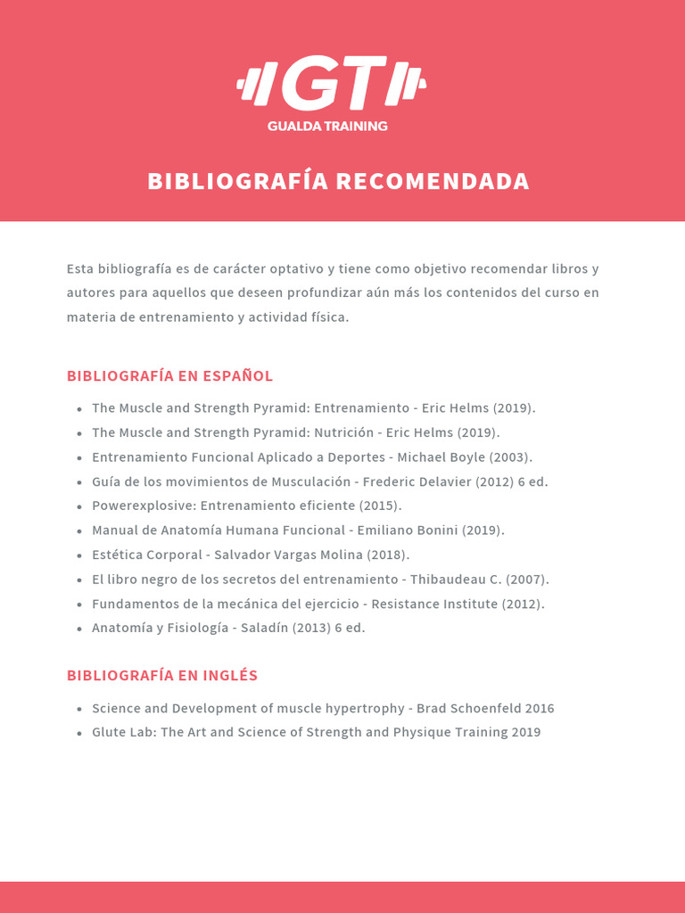 12 - 37 - 2022 - 163396 - Bibliografía Gualda Training | PDF