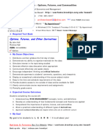 Options Futures and Other Derivatives