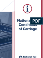 National Rail: Conditions of Carriage