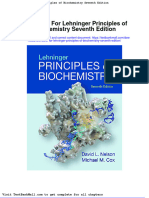 Full Download Test Bank For Lehninger Principles of Biochemistry Seventh Edition PDF Full Chapter