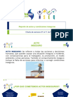 07 Al 11 Nov Reporte de Actos y Condiciones de Seguridad