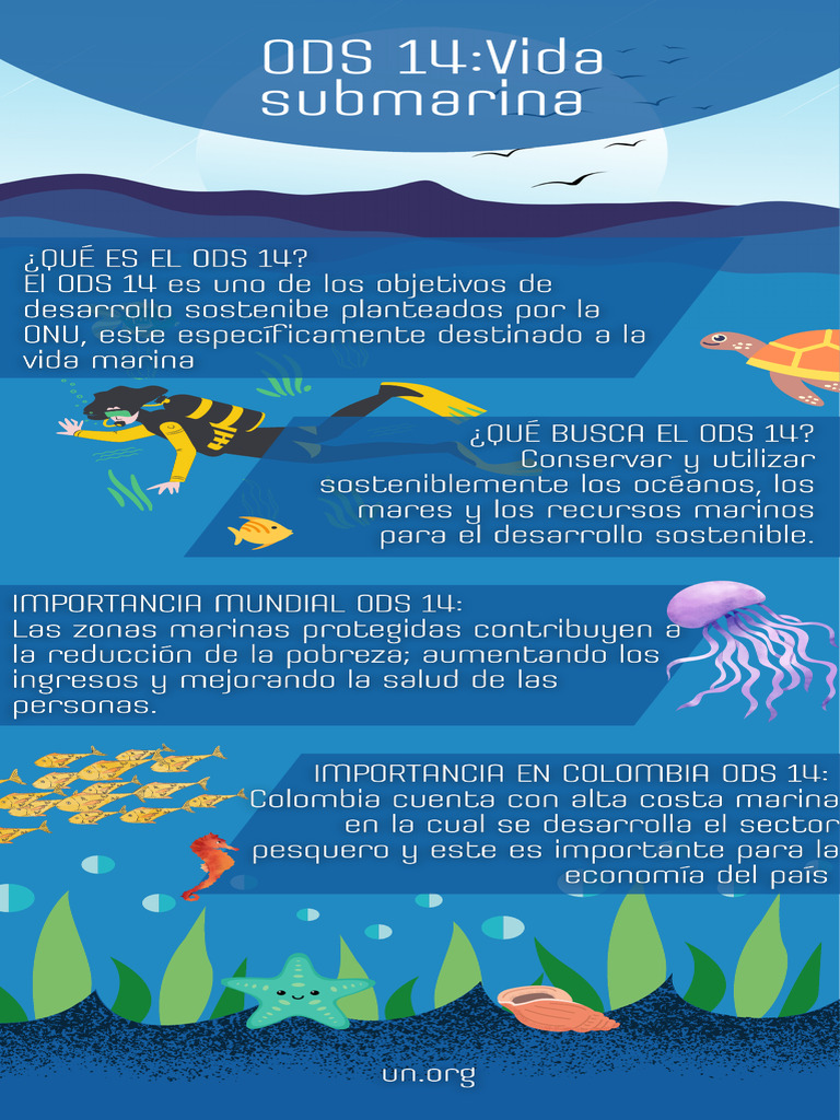 Infografía ODS 14 Maestre | PDF