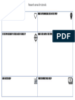 Research Canvas For Tutorials