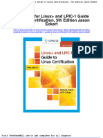 Full Download Test Bank For Linux and Lpic 1 Guide To Linux Certification 5th Edition Jason Eckert PDF Full Chapter