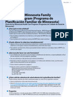 Dhs-4740-Spa Minnesota Family Planning Program Application