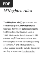 M'Naghten Rules - Wikipedia