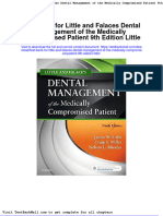 Full Download Test Bank For Little and Falaces Dental Management of The Medically Compromised Patient 9th Edition Little PDF Full Chapter