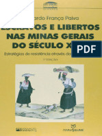 Escravos e Libertos Nas Minas Gerais. - Eduardo França Paiva.(CAPA2000) · Versão 1
