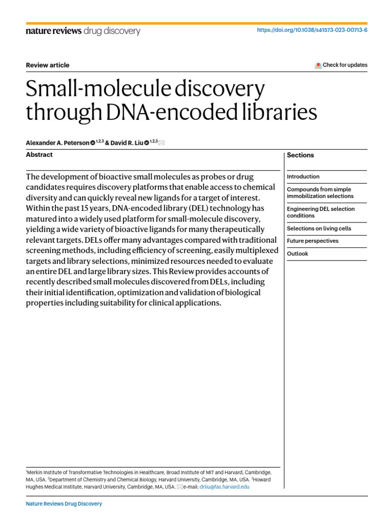 small-molecule-discovery-through-dna-encoded-libraries-pdf-ligand