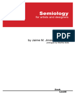 Semiology For Artists and Designers