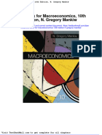 Full Download Test Bank For Macroeconomics 10th Edition N Gregory Mankiw PDF Full Chapter