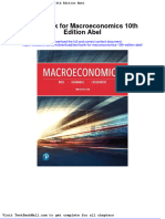 Full Download Test Bank For Macroeconomics 10th Edition Abel PDF Full Chapter