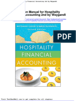 Full download Solution Manual for Hospitality Financial Accounting 2nd by Weygandt pdf full chapter