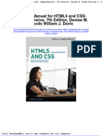 Full Download Solution Manual For Html5 and Css Comprehensive 7th Edition Denise M Woods William J Dorin PDF Full Chapter