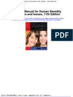 Full Download Solution Manual For Human Heredity Principles and Issues 11th Edition PDF Full Chapter