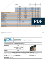 Hoja de Vida de Equipos y Reporte de Mtto