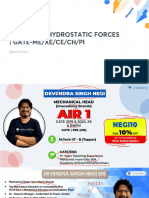 A-Z PYQs of HYDROSTATIC FORCES GATE-MEXECECHPI (SP, 231021)