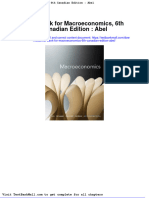 Full Download Test Bank For Macroeconomics 6th Canadian Edition Abel PDF Full Chapter