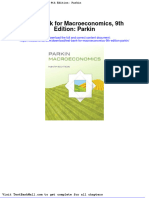 Full Download Test Bank For Macroeconomics 9th Edition Parkin PDF Full Chapter