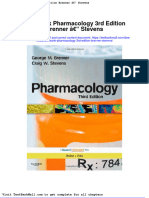 Full Download Test Bank Pharmacology 3rd Edition Brenner Stevens PDF Full Chapter