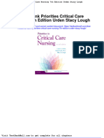 Full Download Test Bank Priorities Critical Care Nursing 7th Edition Urden Stacy Lough PDF Full Chapter