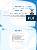 1304 - Certificado - Sergio Joseph Bruno Saavedra - Curso Análisis, Diseño y Modelado Con CYPECAD.