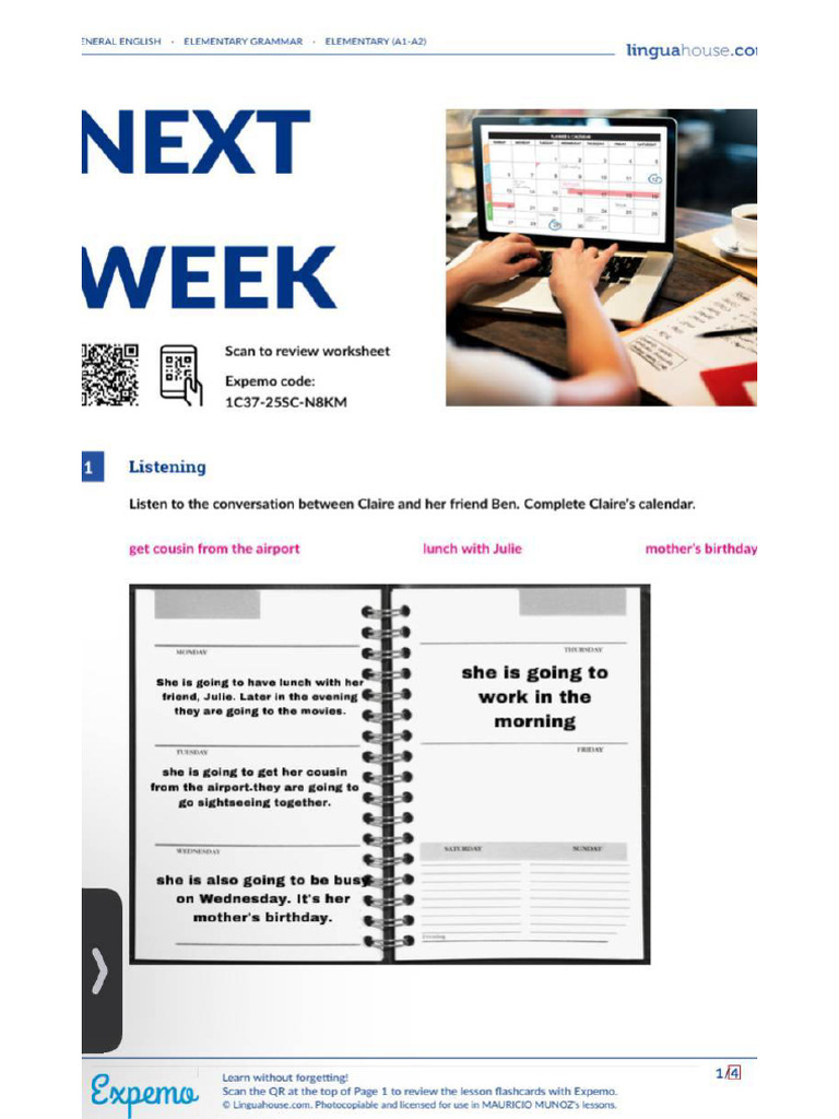 Next Week Met | PDF