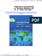 Full Download Solution Manual For International Business The New Realities 4th Edition S Tamer Cavusgil PDF Full Chapter