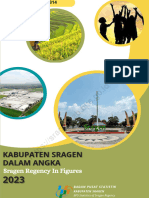 Kabupaten Sragen Dalam Angka 2023
