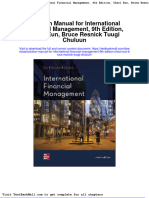 Full Download Solution Manual For International Financial Management 9th Edition Cheol Eun Bruce Resnick Tuugi Chuluun PDF Full Chapter