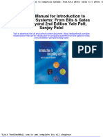 Full Download Solution Manual For Introduction To Computing Systems From Bits Gates To C Beyond 2nd Edition Yale Patt Sanjay Patel PDF Full Chapter