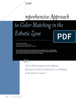A Comprehensive Approach To Color Matching in The Esthetic Zone