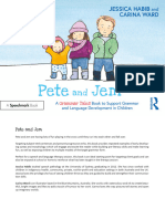 Pete and Jem - A Grammar Tales Book To Support Grammar and Language Development in Children - A Grammar Tales Book To Support Grammar and Language Development in Children (TaiLieuTuHoc)