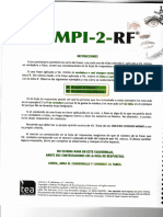 Cuadernillo MMPI2 RF