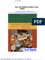 Full Download World History 7th Edition Duiker Test Bank PDF Full Chapter