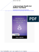 Full Download Womens Gynecologic Health 3rd Edition Test Bank PDF Full Chapter