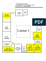 Denah Ruang Kelas SMP 2023