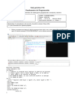 Practica N 3 Fundamentos de Programacion
