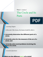 Parts of A Circle