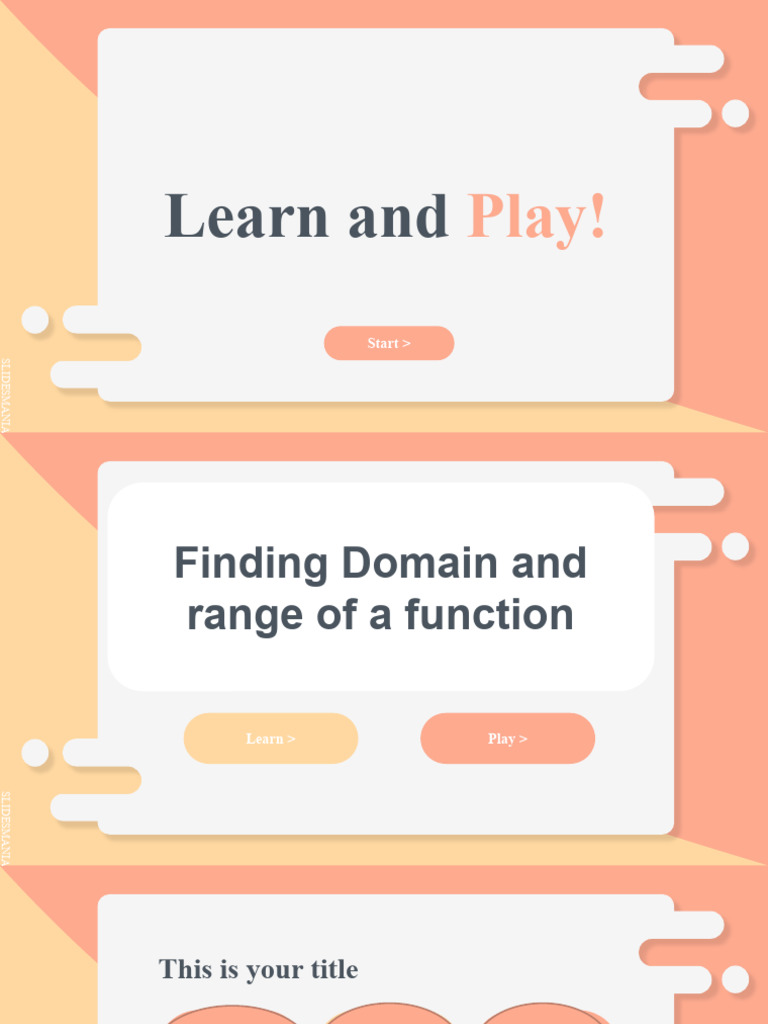 Finding Domain and Range of A Function G8 | PDF | Function (Mathematics ...