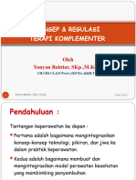 Regulasi Terapi Komplementer