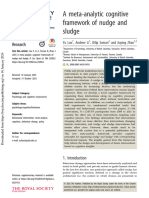 Luo Et Al 2023 A Meta Analytic Cognitive Framework of Nudge and Sludge